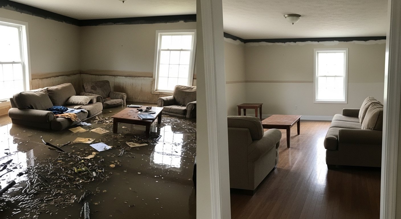 Water Leaking Through Ceiling photo