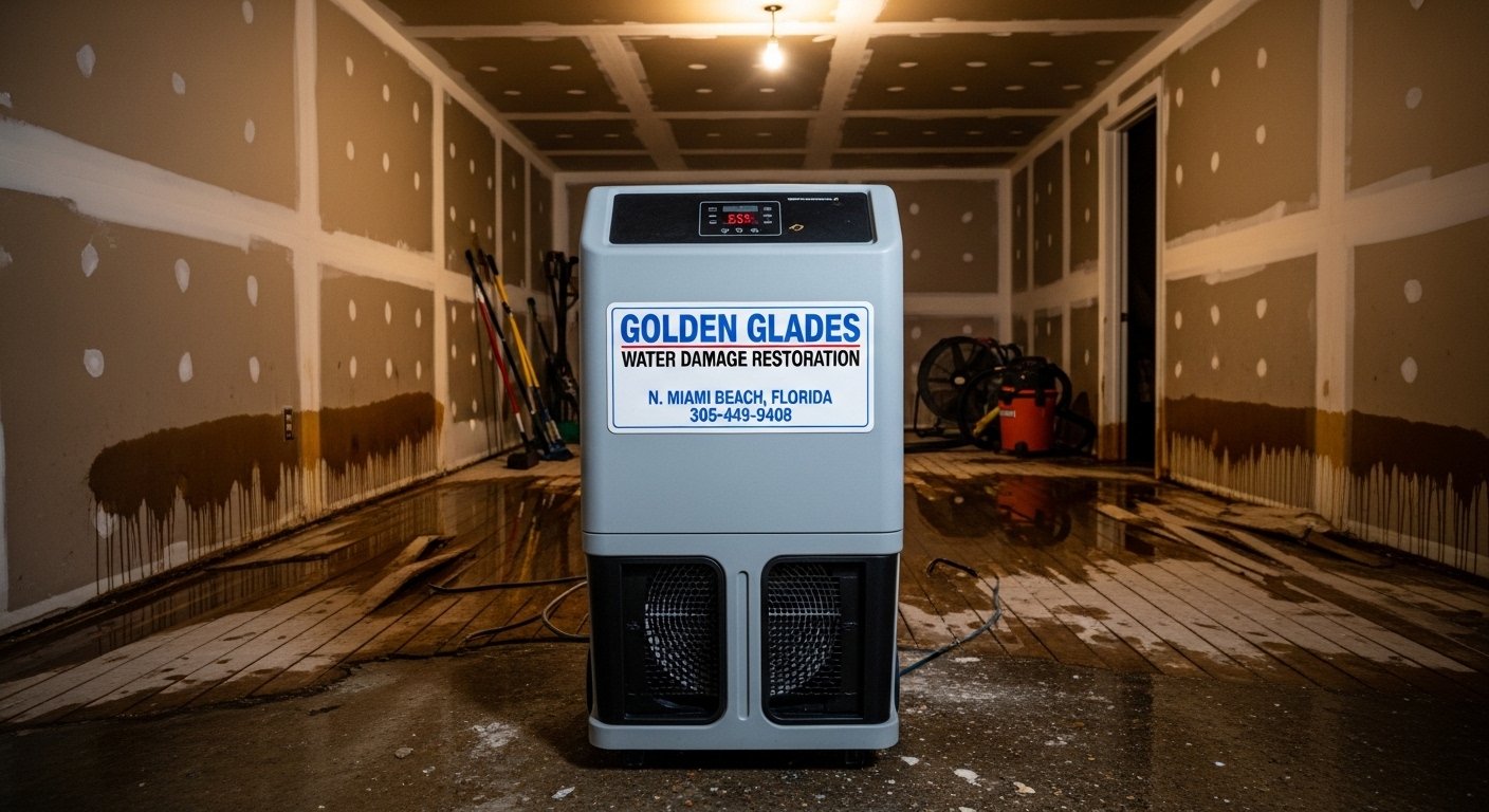 Contents Restoration in North Miami Beach, FL equipment setup