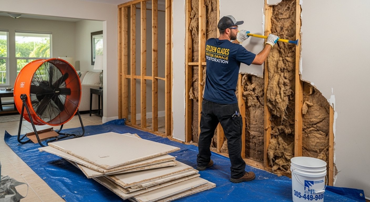 Contents Restoration in North Miami Beach, FL crew working in North Miami Beach