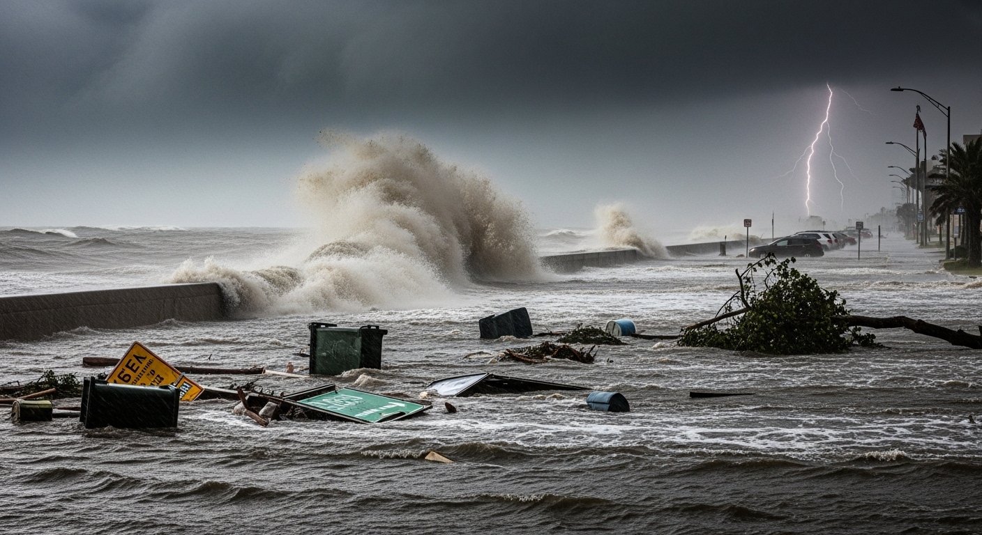 Emergency Water Damage Cleanup After Hurricane emergency damage